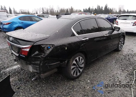 2017 Honda Accord Hybrid Ex-L from USA, damaged, VIN JHMCR6F58HC029909